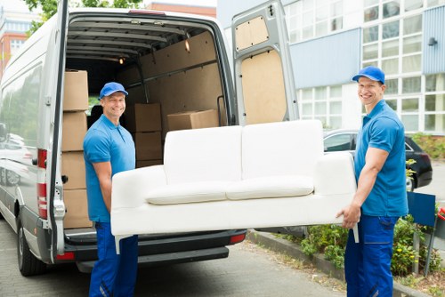 Packing boxes and moving materials for Docklands homes and apartments
