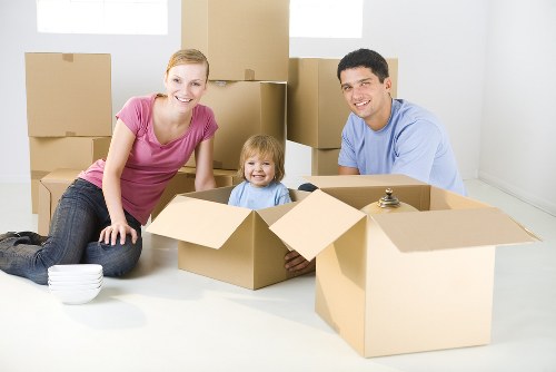 Man with van service helping with moving items in Docklands