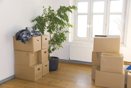 Professional packing materials for fragile items and office relocation in Docklands