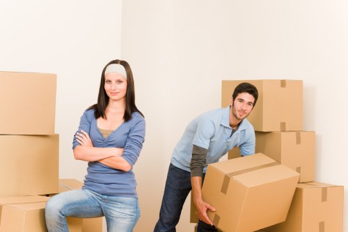 Commercial piano relocation in a Docklands office or venue setting