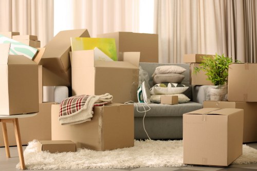 Packing and loading service for Docklands household items
