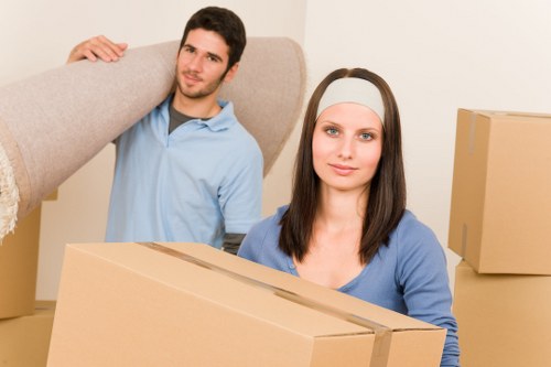 Preparation for a local moving truck booking in Docklands